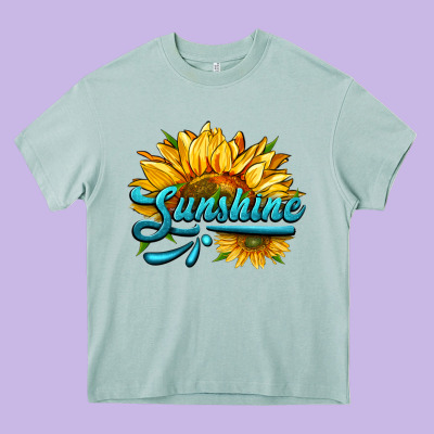 Sunshine Heavy Core Tee Designed By Hra Design Shop