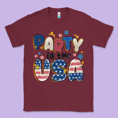 Party In The Usa Classic Tee Designed By Maliassmallbusiness