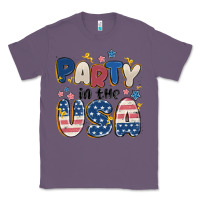 Lavender party in the usa Classic Tee - MaliasSmallBusiness