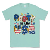 Seafoam party in the usa Classic Tee - MaliasSmallBusiness