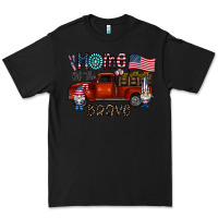 Black home of the brave Premium Tee - CowhideDigitalArt