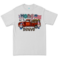 Dove Grey home of the brave Premium Tee - CowhideDigitalArt