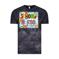 Cloud Black Western School Nurse Vintage Tee - LillyAllenDesigns