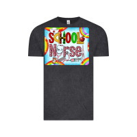 Vintage Black Western School Nurse Vintage Tee - LillyAllenDesigns