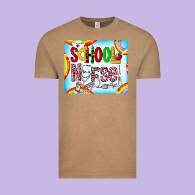 Western School Nurse Vintage Tee Designed By Lillyallendesigns