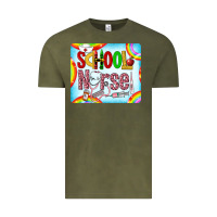 Vintage Olive Western School Nurse Vintage Tee - LillyAllenDesigns