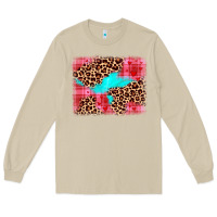 Mushroom valentine's day leopard background Long Sleeve Tee - JahusDesignShop