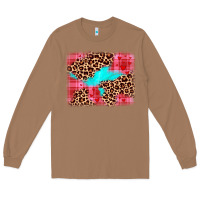 Toasted Coconut valentine's day leopard background Long Sleeve Tee - JahusDesignShop