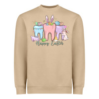 Mushroom happy easter teeth Heavyweight Sweatshirt - MaliasSmallBusiness