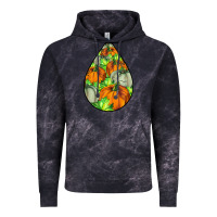 Cloud Black Fall Teardrop Vintage Hoodie - LillyAllenDesigns