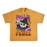Peanut Butter Read in peace Halloween Urban Heavy Tee - NancyCooperArtShop
