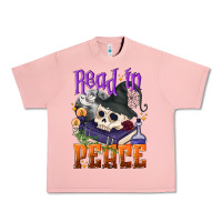 Salmon Read in peace Halloween Urban Heavy Tee - NancyCooperArtShop