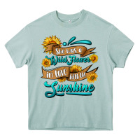 Arona she was a wild flower in love with the sunshine Heavy Core Tee - HRA Design Shop