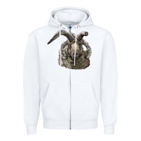 White navajo churro sheep head Zipper Hoodie - LillyAllenDesigns