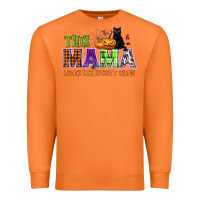 Carrot This mama loves her spooky crew Premium Sweatshirt - NancyCooperArtShop