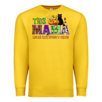 Lemon This mama loves her spooky crew Premium Sweatshirt - NancyCooperArtShop