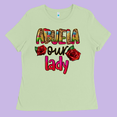 Abuela Our Lady Ladies Tee Designed By Cts Tumbler Store