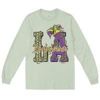 Matcha louisiana mardi gras Long Sleeve Tee - MaliasSmallBusiness