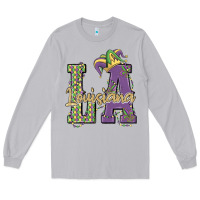 Moon Dust louisiana mardi gras Long Sleeve Tee - MaliasSmallBusiness