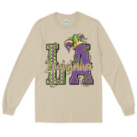 Mushroom louisiana mardi gras Long Sleeve Tee - MaliasSmallBusiness