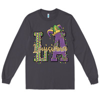 Smoke louisiana mardi gras Long Sleeve Tee - MaliasSmallBusiness