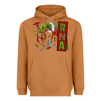 Meerkat Christmas Character Heavyweight Hoodie - NancyCooperArtShop