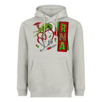 Moon Dust Christmas Character Heavyweight Hoodie - NancyCooperArtShop
