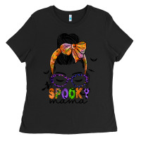 Black spooky mama Ladies Tee - JahusDesignShop