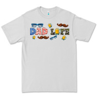 Dove Grey dad life  libbey glass Premium Tee - HRA Design Shop