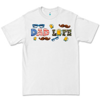 White dad life  libbey glass Premium Tee - HRA Design Shop