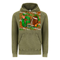 Vintage Olive go american football leopard Vintage Hoodie - NancyCooperArtShop