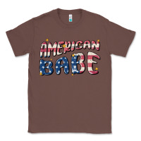 Chestnut American babe Classic Tee - MaliasSmallBusiness