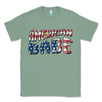 Sage American babe Classic Tee - MaliasSmallBusiness