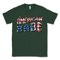 Sports Green American babe Classic Tee - MaliasSmallBusiness