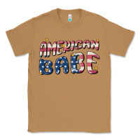 Toasted Coconut American babe Classic Tee - MaliasSmallBusiness