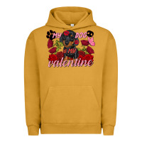 Pigment Peanut Butter My dog is my Valentine's Day Urban Hoodie - FaDigitalArtStudio