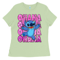 Matcha ohana stitch Ladies Tee - Zillion Design Studio