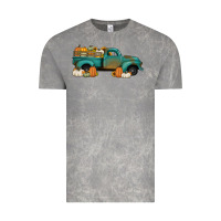 Cloud Rock pumpkin farm truck no background Vintage Tee - Jasminsmagicworld