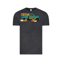 Vintage Black pumpkin farm truck no background Vintage Tee - Jasminsmagicworld