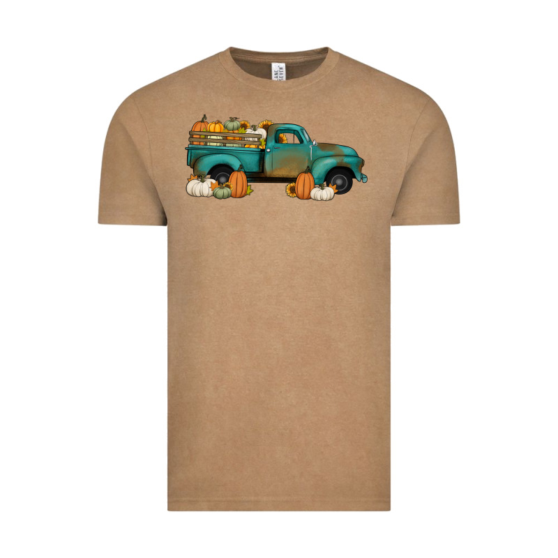 Pumpkin Farm Truck No Background Vintage Tee by Jasminsmagicworld | Teevron