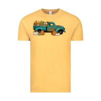 Vintage Mustard pumpkin farm truck no background Vintage Tee - Jasminsmagicworld
