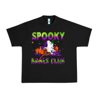 Black Spooky babes club Urban Heavy Tee - NancyCooperArtShop