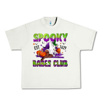 Pistachio Spooky babes club Urban Heavy Tee - NancyCooperArtShop
