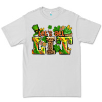 Dove Grey st patricks lets get lit Premium Tee - AdoDesignShop