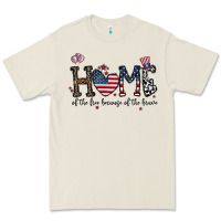 Home Of The Free Beacuse Of The Brave Premium Tee | Teevron
