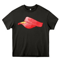 Asphalt red softball visor fa element Heavy Core Tee - FaDigitalArtStudio