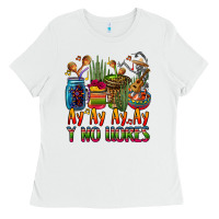 White ay ay ay ay canta y no llores coffee cups Ladies Tee - CTS Tumbler Store