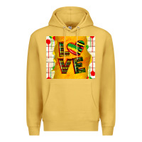 Antique Gold juneteenth love Premium Hoodie - TumblerDesignByShophia