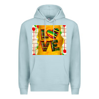 Blue Mist juneteenth love Premium Hoodie - TumblerDesignByShophia