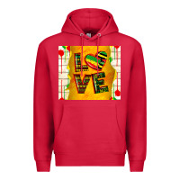Cardinal juneteenth love Premium Hoodie - TumblerDesignByShophia